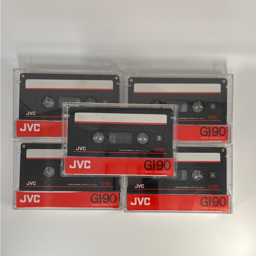 JVC GI-90 Cassette Tapes